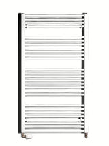 Bel kombiniran cevni radiator Thermal Trend KD 132x75 cm, primeren za kopalnico