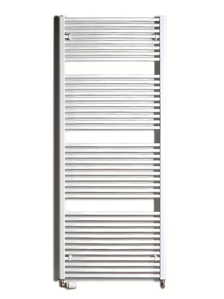 Bel kombiniran cevni radiator Thermal Trend KD 75x185 cm za kopalnico.