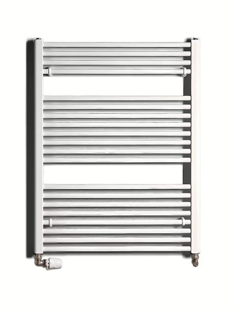 Bel kombiniran cevni radiator Thermal Trend KD 96x75 cm za kopalnico