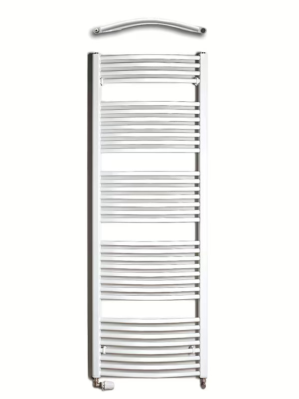 Bel kombiniran cevni radiator Thermal Trend KDO 168x60 cm, primeren za kopalnico in hodnik.