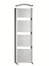 Bel kombiniran cevni radiator Thermal Trend Kdo 60x185 cm za kopalnico