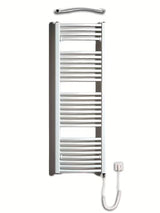 Bel električni cevni radiator Thermal Trend KDOE 450x1320 mm za kopalnico.