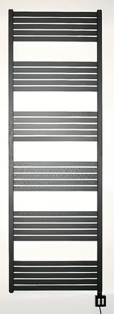 Električni radiator Thermal Trend KH Economy 180x60 cm v mat črni barvi z grelcem KTX 4