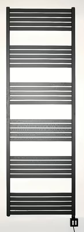 Električni radiator Thermal Trend KH Economy 180x60 cm v mat črni barvi z grelcem KTX 4