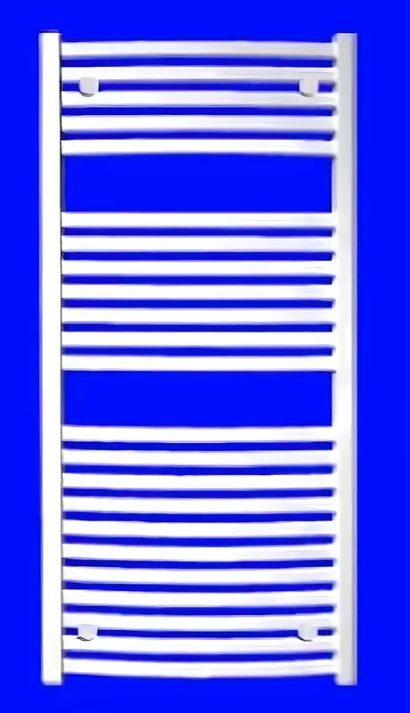 Bel kombiniran cevni radiator Thermal Trend KM 45x78,3 cm pro kopalnico in hodnik.