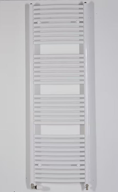 Bel kombiniran cevni radiator Thermal Trend KM 181,5x60 cm, primeren za kopalnico.