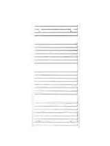 Bel kombiniran cevni radiator Thermal Trend Km v dimenziji 123,3x90 cm.