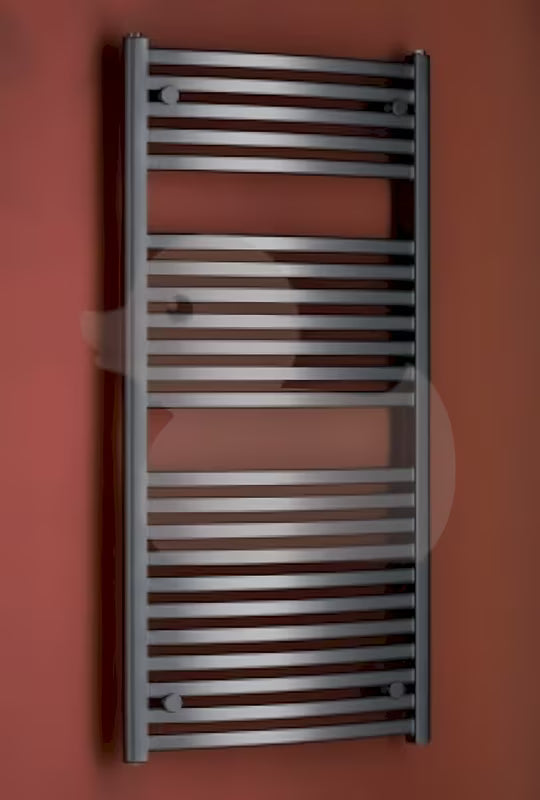 Bijeli kombiniran cijevni radiator Thermal Trend Km dimenzija 123,3x90 cm.