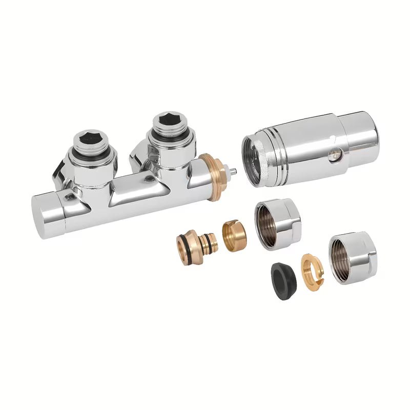 Thermal Trend Chrome termostatska garnitura pro za sredinski priklop radiatorja v krom izvedbi