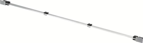 Brušeni inox rešetka za kanaleto Viega pro kanaleta za tuš uz zid s podesivom duljinom