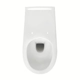 Bela viseča WC školjka Vitra z brezrobnim splakovanjem pro enostavno vzdrževanje