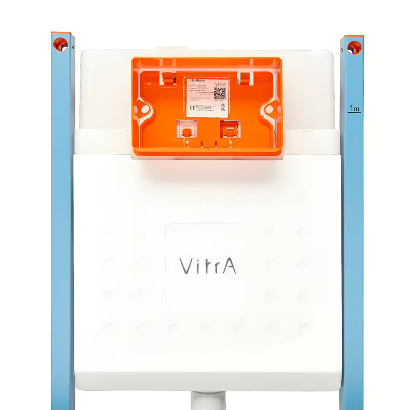 Podometni splakovalnik za WC Vitra pro viseča WC školjka s sprednjim dostopom in nastavljivim splakovanjem
