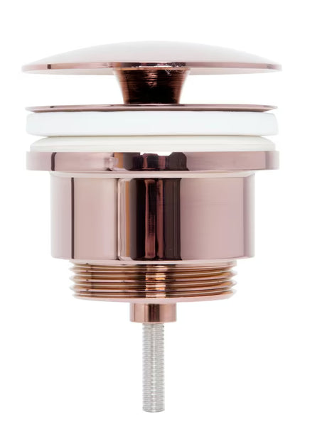 Vitra odtok za umivalnik kot pretočni ventil v bakreni barvi