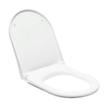 Bela WC deska Vitra Integra z slim dizajnom in funkcijo mehko Zapiranje Soft Close