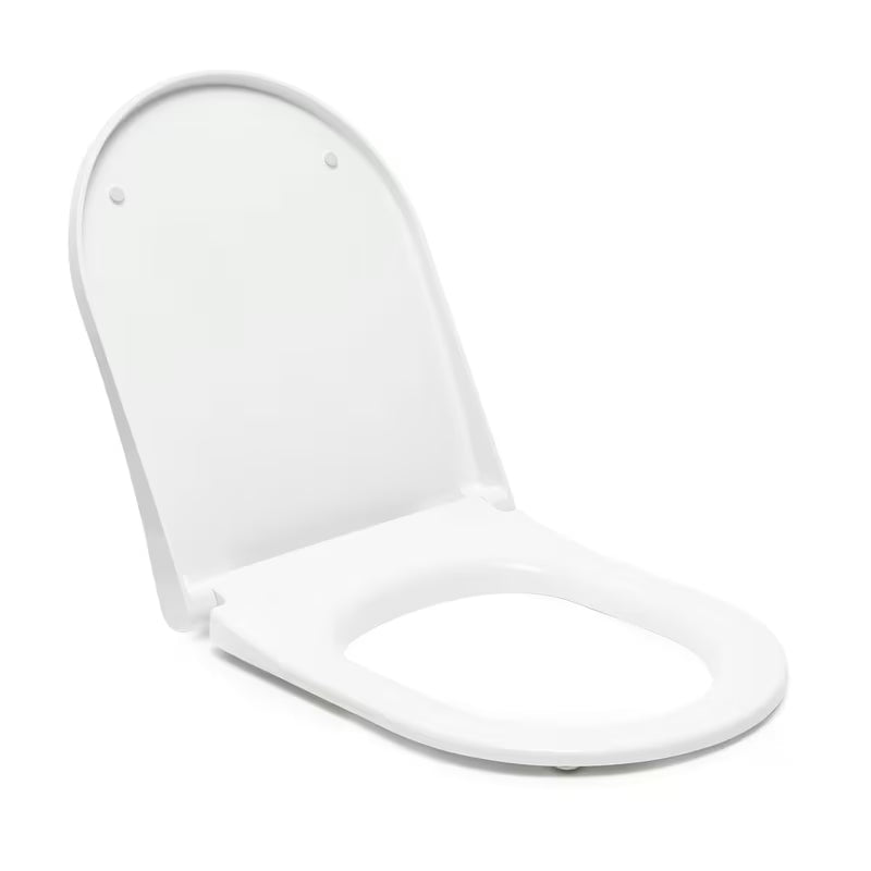 Bela WC deska Vitra Integra z slim dizajnom in funkcijo mehko Zapiranje Soft Close