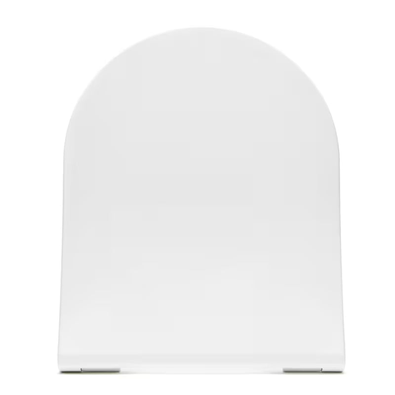 Bela WC deska Vitra Integra z slim dizajnom in funkcijo mehko Zapiranje Soft Close