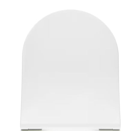 Bela WC deska Vitra Integra z slim dizajnom in funkcijo mehko Zapiranje Soft Close