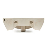 Viseči umivalnik Vitra Integra 50x43 cm z odprtino pro za armaturo na sredini v beli barvi.