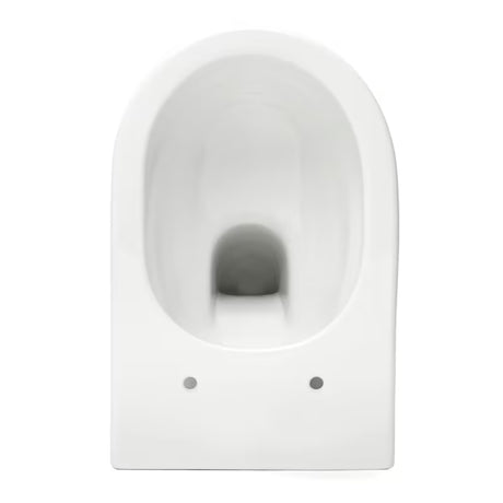 Bel viseča WC školjka vitra Integra brez splakovalnega kroga s tehnologijo Rim-Ex in sedežem mehko Zapiranje Soft Close.