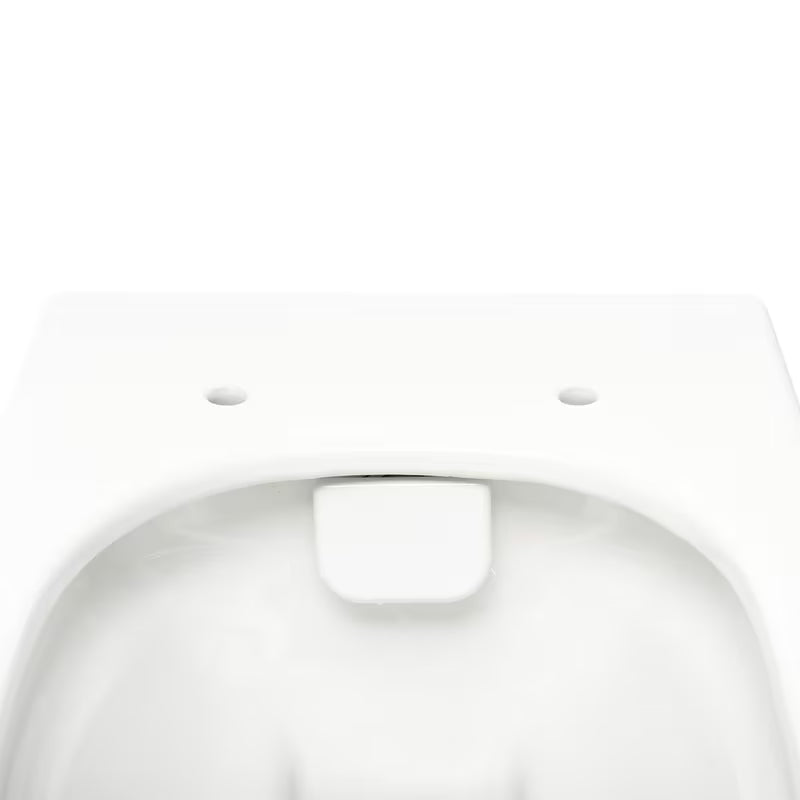 Bel viseča WC školjka vitra Integra brez splakovalnega kroga s tehnologijo Rim-Ex in sedežem mehko Zapiranje Soft Close.