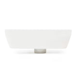 Bel keramični umivalnik Vitra Integra 37x22 cm z odprtino pro za armaturo levo, v sijajni izvedbi