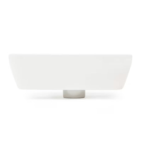 Bel keramični umivalnik Vitra Integra 37x22 cm z odprtino pro za armaturo levo, v sijajni izvedbi