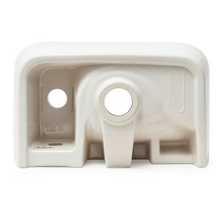 Bel keramični umivalnik Vitra Integra 37x22 cm z odprtino pro za armaturo levo, v sijajni izvedbi