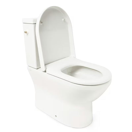 Bel WC monoblok vitra Integra brez splakovalnega kroga s wc desko mehko Zapiranje Soft Close in splakovalnikom