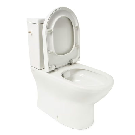 Bel WC monoblok vitra Integra brez splakovalnega kroga s wc desko mehko Zapiranje Soft Close in splakovalnikom