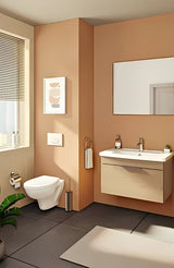 Bijela sjajna upravljačka tipka za ispiranje tipka Vitra Loop O od plastike