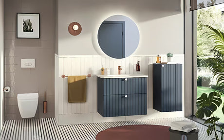 Bijela sjajna upravljačka tipka za ispiranje tipka Vitra Loop O od plastike