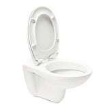 Bel viseča WC školjka vitra Normus z desko mehko Zapiranje Soft Close in funkcijo QuickRelease