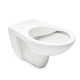 Viseča WC Školjka Vitra Normus v beli barvi brez splakovalnega kroga s wc desko mehko Zapiranje Soft Close.