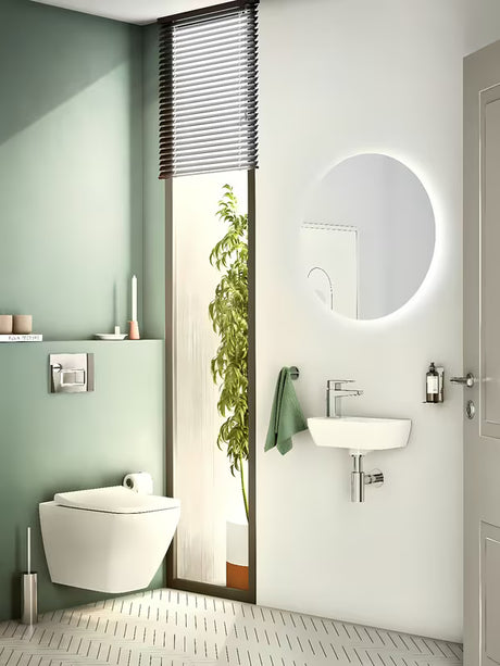 Aktivacijska tipka za ispiranje tipka vitra u sjajnoj krom izvedbi pro za podžbukne module.