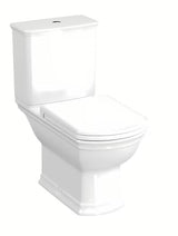 Bel WC monoblok Vitra Ricordi z vario odtokom, vključno z armaturo, brez WC deske