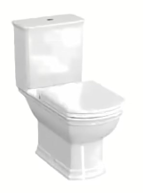 Bijela školjka ke kombi WC školjka Vitra Ricordi brez kotlička in sedeža