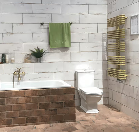 Bijeli WC monoblok Vitra Ricordi s vario odvodom, uključujući armaturu, bez WC deske