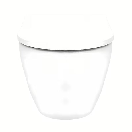 Vitra S60 viseča WC školjka u bijeloj boji brez splakovalnega kroga s wc desko mehko Zapiranje Soft Close i skrivenim pričvršćenjem.