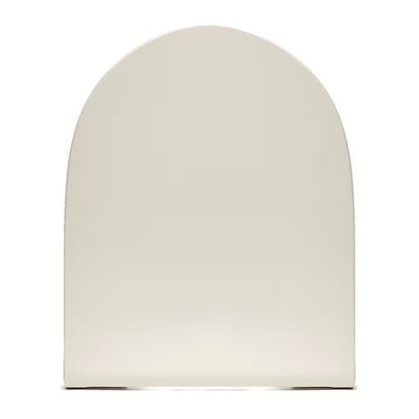 Mat WC deska Vitra Sento mehko Zapiranje Soft Close v odtenku taupe s kovinskimi tečaji