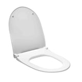 Bel duroplastni WC deska Vitra Sento z mehko Zapiranje Soft Close in hitrim snemanje Quick Release