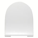 Bijela WC deska Vitra Sento od duroplasta s slim dizajnom i tehnologijom mehko Zapiranje Soft Close