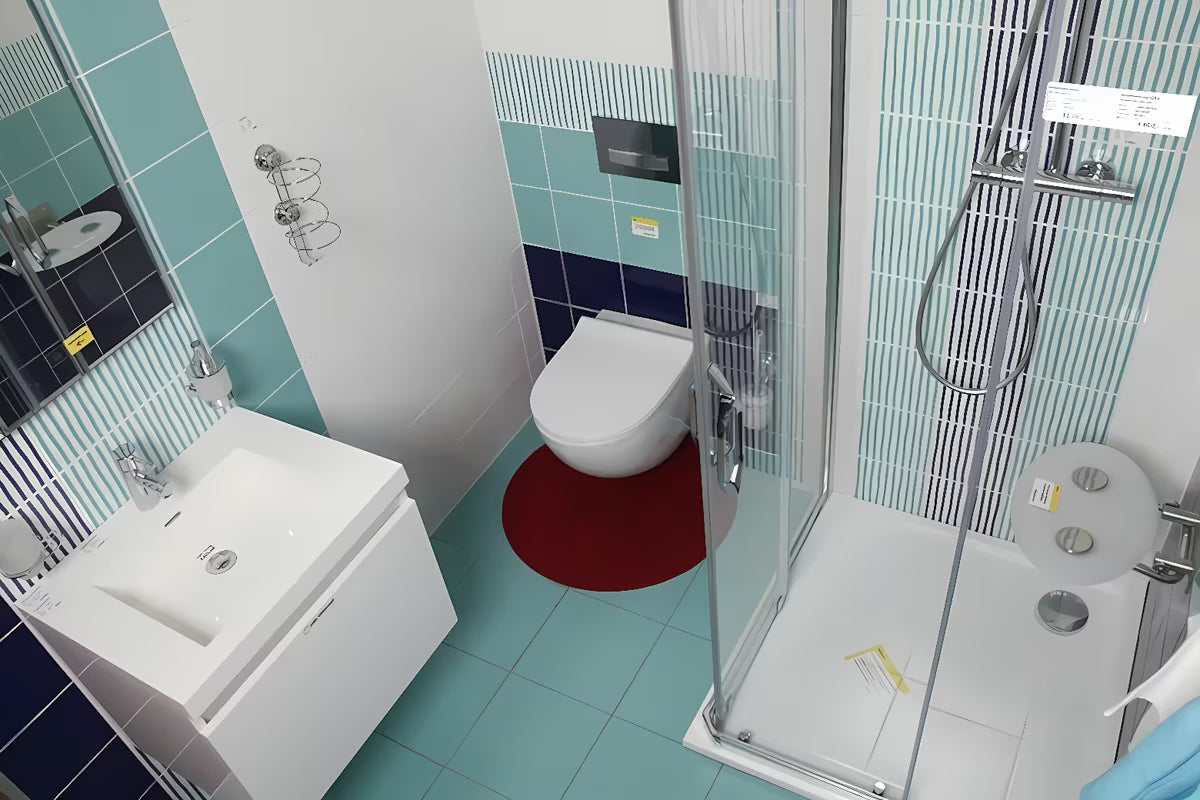 Viseča WC Školjka vitra Shift v beli barvi z bide prho brez splakovalnega kroga