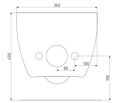 Viseča WC Školjka vitra Shift u bijeloj boji s bide mlaznicom brez splakovalnega kroga