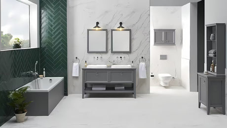 Viseča WC Školjka vitra Valarte v beli barvi z izvedbo Rim-ex brez splakovalnega kroga in skritim pritrjevanjem.