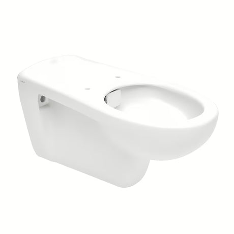 Bijeli viseča WC školjka Vitra s rimless ispiranjem pro lakšeg održavanja