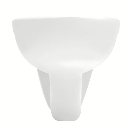 Bijeli viseča WC školjka Vitra s rimless ispiranjem pro lakšeg održavanja