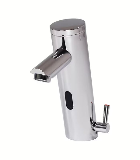 Kromirana beskontaktna senzorska armatura za umivalnik Weltservis Donner AutoFlow 01 s infracrvenim aktiviranjem