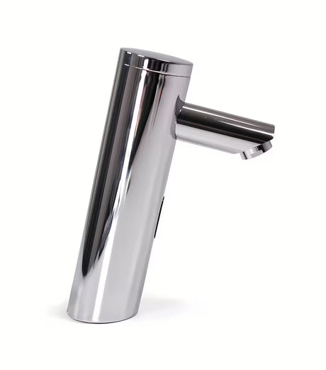 Kromirana beskontaktna senzorska armatura za umivalnik Weltservis Donner AutoFlow 01 s infracrvenim aktiviranjem