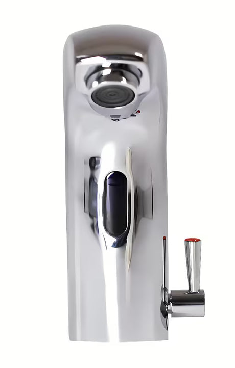 Kromirana senzorska armatura za umivalnik Weltservis Donner s infracrvenim aktiviranjem